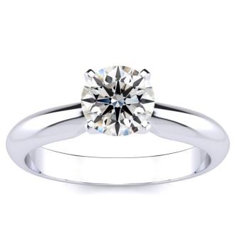 Cost of 1 carat solitaire diamond ring discount