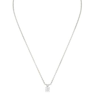 3/4ct 14k White Gold Diamond Pendant