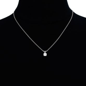 3/4ct 14k White Gold Diamond Pendant
