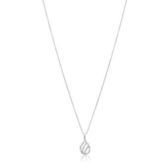 1/4ct Diamond Teardrop Necklace
