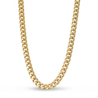 Antique Gold Standard Link Necklace