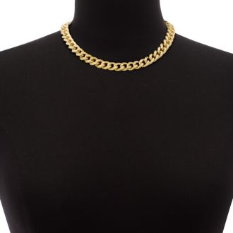 Antique Gold Standard Link Necklace