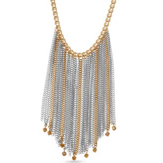 Two Tone Strand Necklace