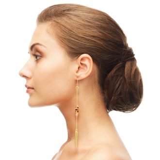 Tortoise Spike Earrings