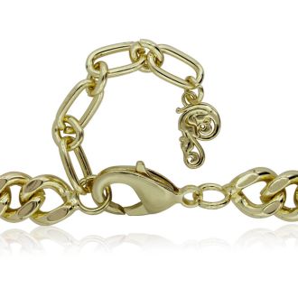 Gold V Shaped Chain Bib