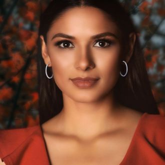 14K White Gold 2 Carat Diamond Three Quarter Hoop Earrings