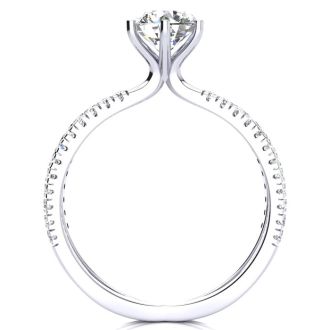 1.25ct Contemporary Diamond Engagement Ring
