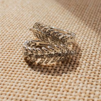 1/4 Carat Diamond Feather Earrings In White Gold Overlay With Latchback .   Incredibly Popular Hoop Earrings!
