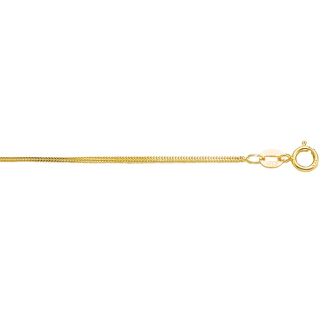 14 Karat Yellow Gold 0.80mm 18 Inch Foxtail Chain Necklace