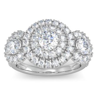 La Gigante! The Hugest Ladies' 2 Carat Engagement Ring In SuperJeweler History!