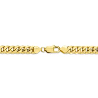 14 Karat Yellow Gold 5.80mm 24 Inch Miami Cuban Chain