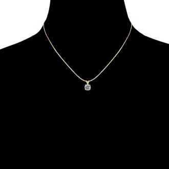 1CT DIAMOND BLOWOUT! 1ct Diamond Pendant in 14k Yellow Gold. UNHEARD OF PRICE!