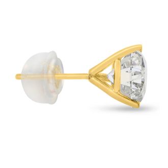 Super-Comfort 14K Yellow Gold Silicone Hypoallergenic Earring Clutches