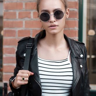 4 3/4 Carat Black and White Diamond Halo Ring In 14 Karat Yellow Gold