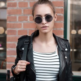 3/4 Carat Marquise Shape Halo Diamond Engagement Ring in 14 Karat Yellow Gold