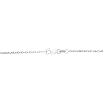 4 Carat Diamond Medallion Pendant made in 18 Karat White Gold