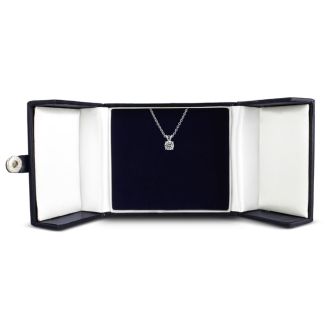 Nearly 1/2ct Colorless Diamond Solitaire Pendant in 14k White Gold. Fantastic Value!
