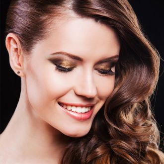 Estate Jewelry 1/3 Carat Chocolate Bar Brown Champagne Diamond Stud Earrings in 14 Karat Yellow Gold