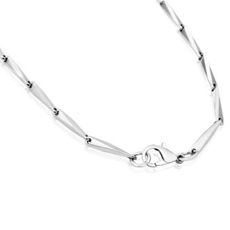 Men's 2.5MM Link Chain Necklace, 19 Inches