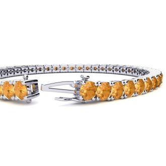 Citrine tennis bracelet top