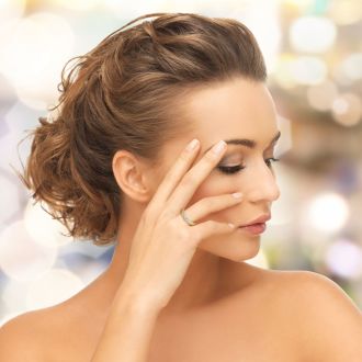 Beautiful Crossover Diamond Promise Ring, 10k Yellow Gold