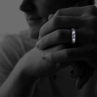 5mm Comfort Fit Tungsten Wedding Band
