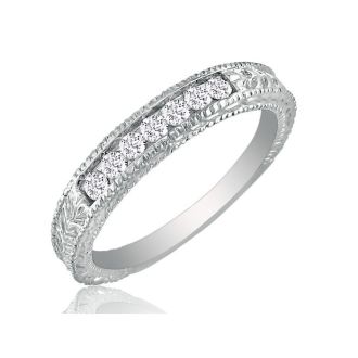 7 Diamond Wedding Band In Platinum