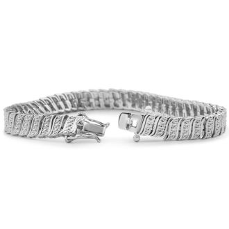1/4 Carat Diamond Tennis Bracelet, 7 Inches 