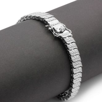 1/4 Carat Diamond Tennis Bracelet, 7 Inches 