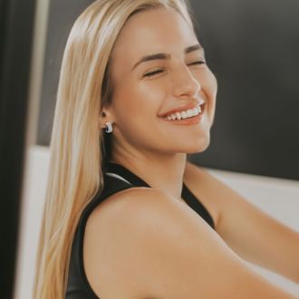 1/2 Carat Wide-Heavy Natural Raw Diamond Omega Hoop Earrings, 1/2 Inch