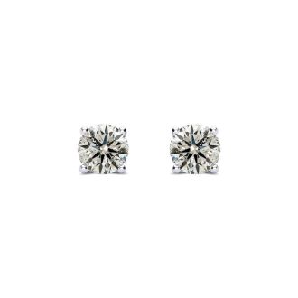 Not Too Big & Not Too Small! Nearly 1/4 Carat E-F Color, Colorless Diamond Stud Earrings. Seriously Amazing Value!