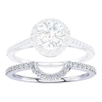 1/5 Carat Diamond Matching Wedding Band, Matches JWL24776, White Gold