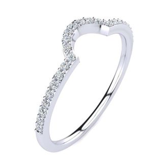 1/5 Carat Diamond Matching Wedding Band, Matches JWL24776, White Gold