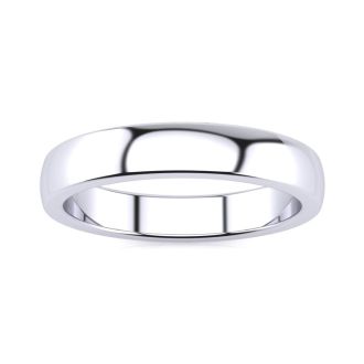 4MM High Grade Stainless Steel Wedding Band
