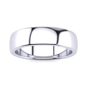 6MM High Grade Stainless Steel Wedding Band