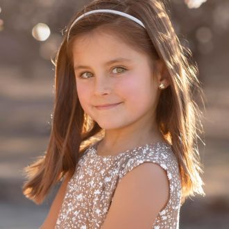 14 Karat Yellow Gold Kids Unicorn Stud Earrings