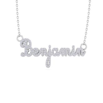 Custom made diamond name necklace new arrivals