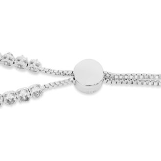 1/2 Carat Diamond Adjustable Bolo Slide Tennis Bracelet. Very Popular Bolo Diamond Bracelet!