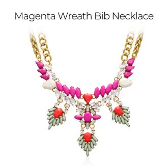 Statement Jewelry Gift Set Featuring 7 Pieces of Fashion Necklaces, Earrings and Bracelets