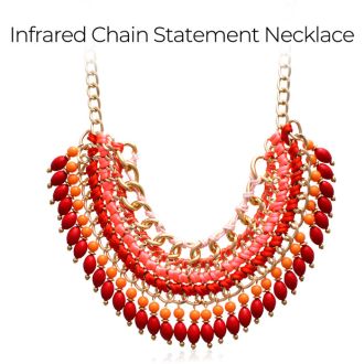 Statement Jewelry Gift Set Featuring 10 Pieces of Fashion Necklaces, Earrings, Ring and Bracelets