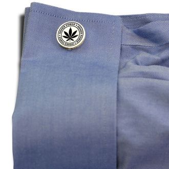 Octavius HIGH-er Power Cufflinks, Silver