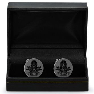 Octavius Wild & Free Cufflinks, Gunmetal