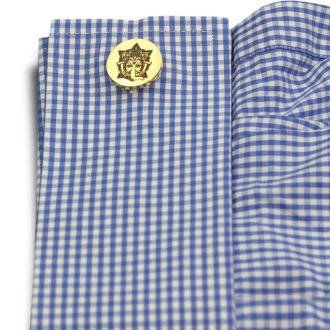 Octavius Ganesha Cufflinks, Yellow Gold