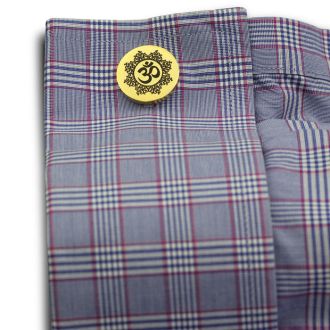 Octavius Om Cufflinks, Yellow Gold