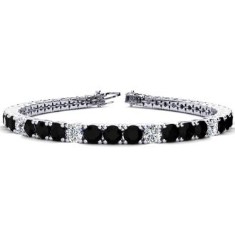 Black diamond bracelet from 14 outlet karat