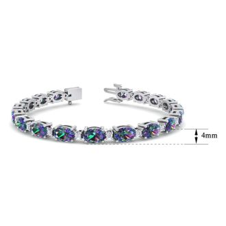 Rainbow topaz bracelet outlet