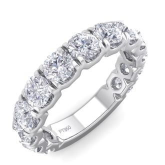2 1/2 Carat Diamond Wedding Band In Platinum