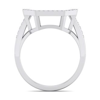 1/4ct Diamond Matching wedding band in 14 Karat White Gold for JWL 242472