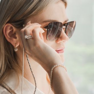 Moissanite Engagement Ring; 4 Carat Round Moissanite Bridal Set In 14 Karat Yellow Gold