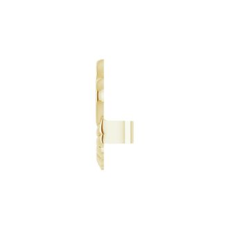 14K Yellow Gold 8mm Earring Stabilizer Backs For Heavy Earrings